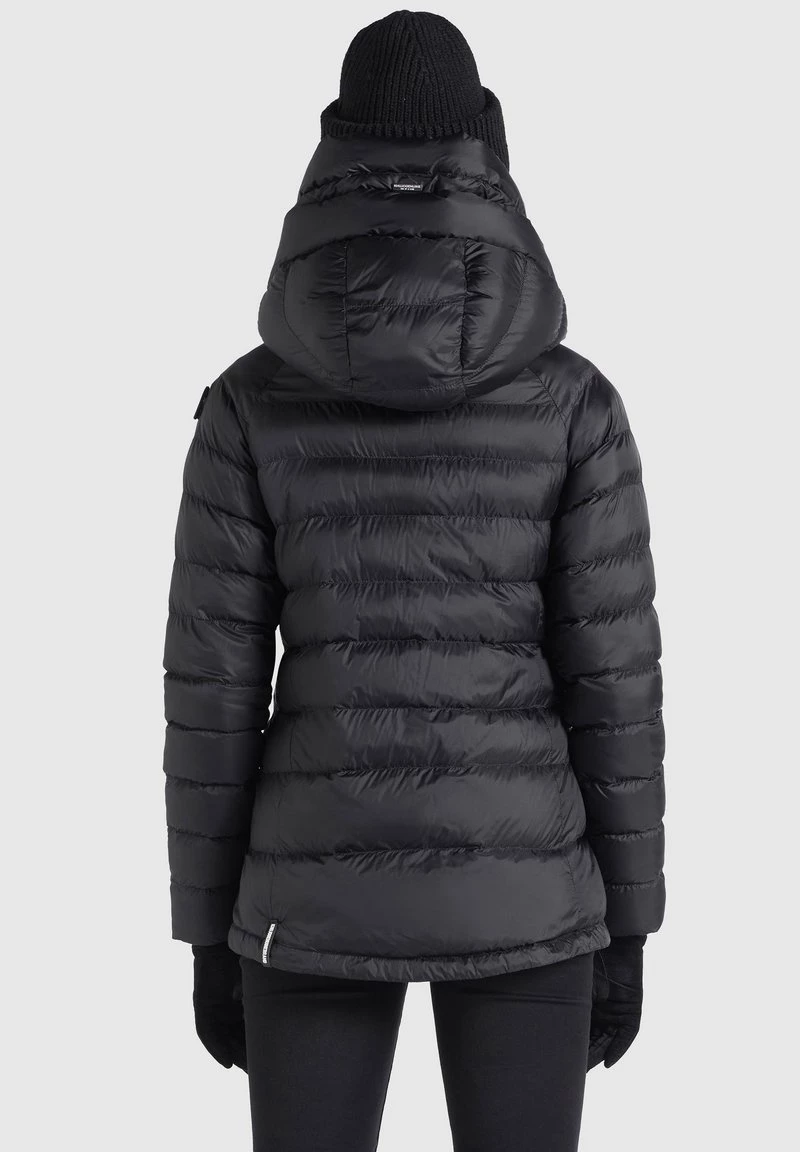 Khujo Femme SANTA SHINE Veste D'hiver Schwarz 5 Khujo Femme SANTA SHINE Veste D'hiver Schwarz – Image 3