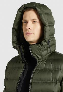 Khujo TUDOR Veste D'hiver Dunkeloliv Polyester Homme -Khujo Soldes 7e4c9b52e9fe4f488dd9ffb63d3a2f60