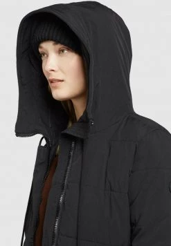 Khujo SANDRA Veste D'hiver Schwarz Femme -Khujo Soldes 7eadc9190897443db2be345273f5c60a