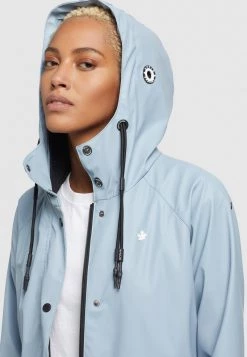Khujo Femme ODELIE Veste Imperméable Hellblau -Khujo Soldes 7f073d724c7f4eaeaf5c08b369581bb1