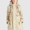 Khujo BANELE Parka Camel Femme -Khujo Soldes 7f8bf4502bf54248898a8c6be34ecee4