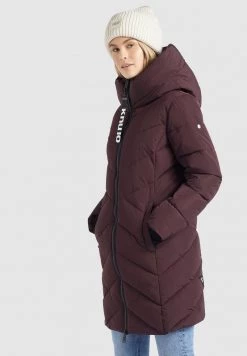 Khujo Femme SUVA Veste D'hiver Weinrot -Khujo Soldes 812facde532a4658b4a298873d3d3735