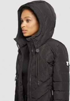 Khujo EIJA2 Veste D'hiver Schwarz Femme -Khujo Soldes 8144270988a243ea9cb399eb4f2b2307