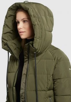 Khujo Femme LILENA Veste D'hiver Dunkeloliv -Khujo Soldes 81897fc2d52542418000b106308f3b69