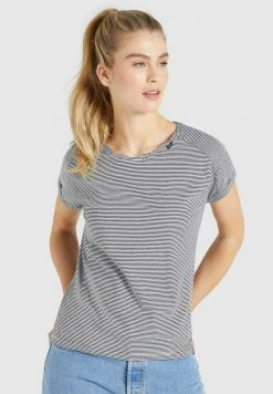 Khujo Femme BABSI T Shirt Imprimé Schwarz Weiß Gestreift 18 Khujo Femme BABSI T Shirt Imprimé Schwarz Weiß Gestreift -Khujo Soldes 81e4d2bb0f494288a8d425e3c97fc365