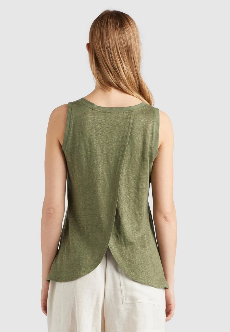 Khujo KEILANI Débardeur Oliv Femme 5 Khujo KEILANI Débardeur Oliv Femme – Image 3