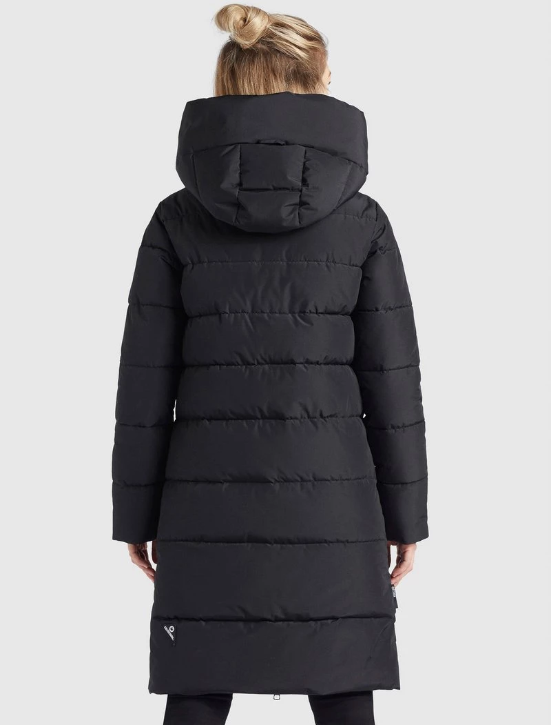 Khujo JILIAS Veste D'hiver Schwarz Femme 5 Khujo JILIAS Veste D'hiver Schwarz Femme – Image 3
