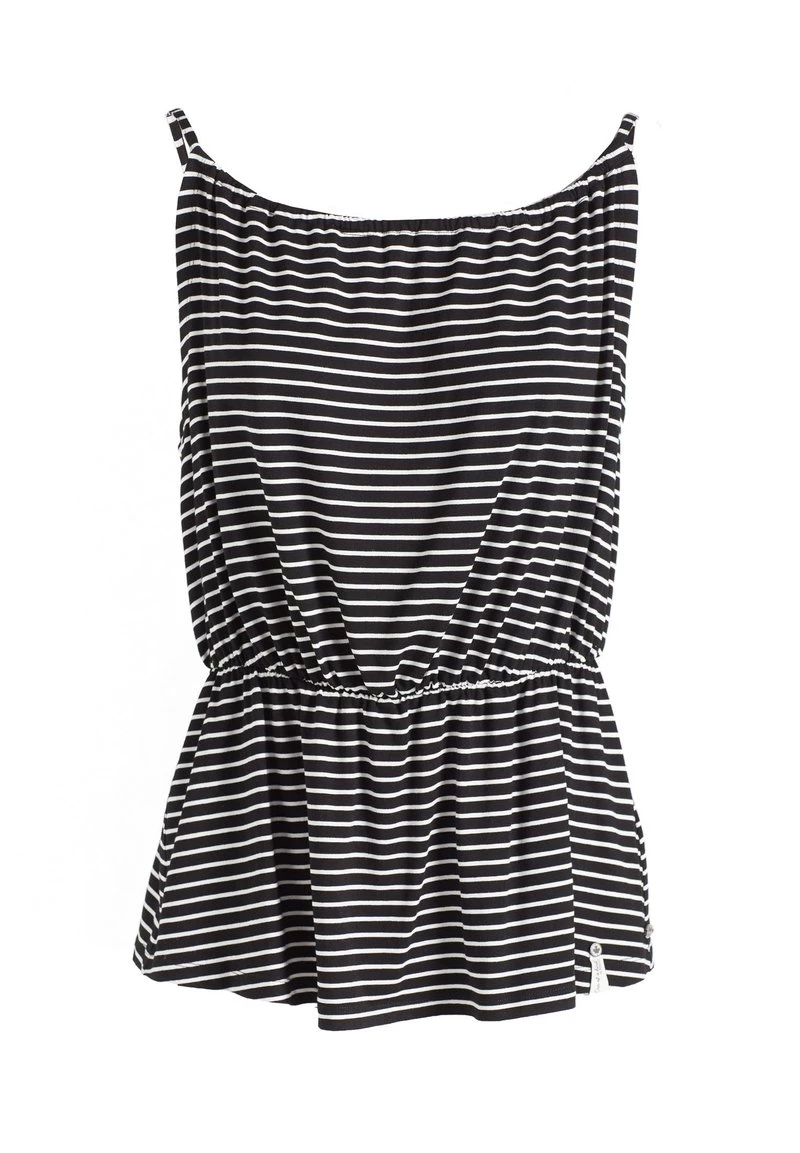 Khujo Femme VALDA Débardeur Schwarz Weiß Gestreift 12 Khujo Femme VALDA Débardeur Schwarz Weiß Gestreift – Image 10