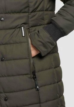 Khujo CONSTANZE STRUCTURED Veste D'hiver Dunkeloliv Femme -Khujo Soldes 830383d986af493bb12ecd5811bb027a