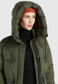 Khujo Femme LEVIANI Veste D'hiver Oliv -Khujo Soldes 830a34b89f5e4d3ab3e86ce3fae12325