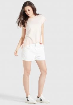 Khujo Femme MATAMA T Shirt Imprimé Apricot -Khujo Soldes 83d2998fbdeb4d00b18231ba98e56ed1