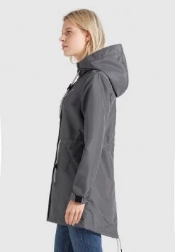 Khujo Femme EMURI Parka Grey -Khujo Soldes 83fe6a752d024ac9923792b07649bc32