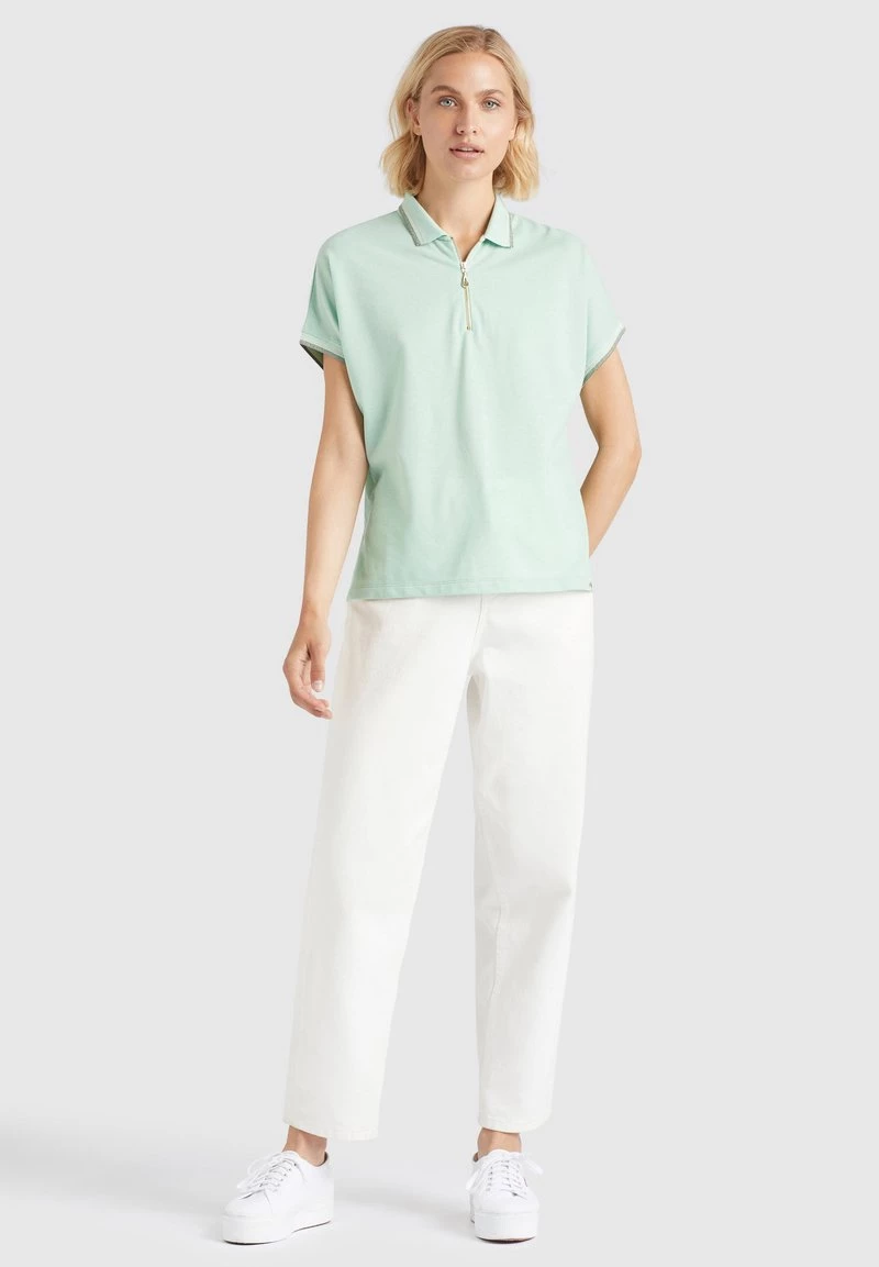 Khujo Femme VELDA Polo Mint 4 Khujo Femme VELDA Polo Mint – Image 2