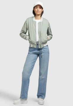 Khujo Femme STENCE Blouson Bomber Grey 14 Khujo Femme STENCE Blouson Bomber Grey -Khujo Soldes 85061edc78d74169994b866be455101e
