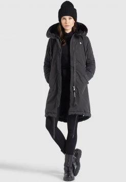 Khujo MARINA Veste D'hiver Dunkelgrau Femme -Khujo Soldes 8528428093c742c5804d9b071f4f94c6
