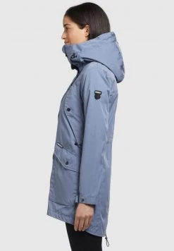 Khujo AIRA2 Parka Blau Femme -Khujo Soldes 85bda4f277cf441791e5cea4eaf1bdb6