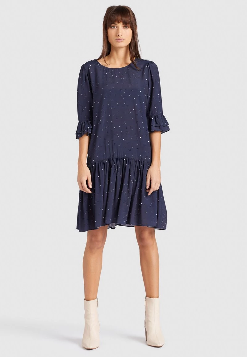 Khujo Femme FREMA Robe De Jour Dark Blue 3 Khujo Femme FREMA Robe De Jour Dark Blue