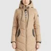 Khujo Femme ARIBAY PEACHED Veste D'hiver Beige