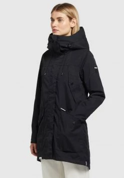 Khujo Femme AIRA2 Parka Schwarz -Khujo Soldes 85dbddb48b8b4b3aad02b723b0cd7d8e