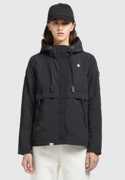 Khujo ZAHIRA3 Veste Légère Schwarz Femme