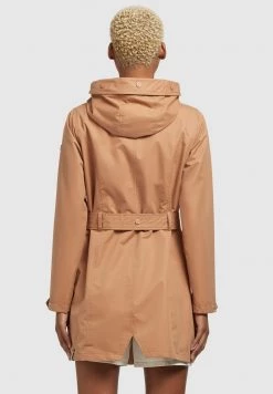 Khujo Femme LAUREN Trench Toffee -Khujo Soldes 869e7ca7ffb94fb6a92e5873eac32c94