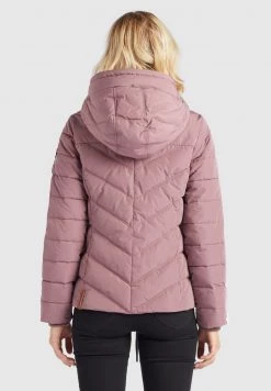Khujo EIJA Veste D'hiver Beige Rosa Femme -Khujo Soldes 87221e6e97e34993840609181c5de8c3