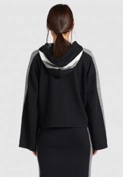 Khujo Femme ZENGINA Sweat à Capuche Black -Khujo Soldes 872fea1619154e5da2f901a26c59c1d4