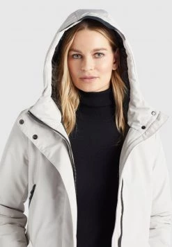 Khujo Femme CHARLYN Veste D'hiver Beige -Khujo Soldes 88ed495b1bcc47d29ee989b571ef6602