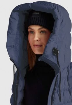 Khujo Femme INGRAM MATT Veste D'hiver Dunkelblau -Khujo Soldes 897746b5cd0f4ec583a427f9db2ff69d