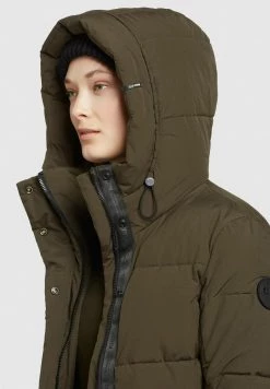 Khujo Femme DAKOTA Veste D'hiver Khaki -Khujo Soldes 8b3eb1a5addf45049136352d210c9163