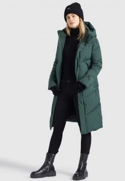 Khujo Femme TORINO Veste D'hiver Dunkelgrün -Khujo Soldes 8b4f615bb1ea493cba2cd7f3cb88776d