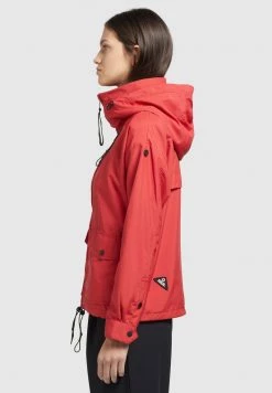 Khujo BLAIR Veste Mi Saison Rot Femme -Khujo Soldes 8c9c99ed87cb435da2949ff9f189d141