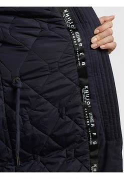 Khujo Femme MARINA Veste D'hiver Dunkelblau -Khujo Soldes 8ca7fd999a4742cda139bf981f6e837e