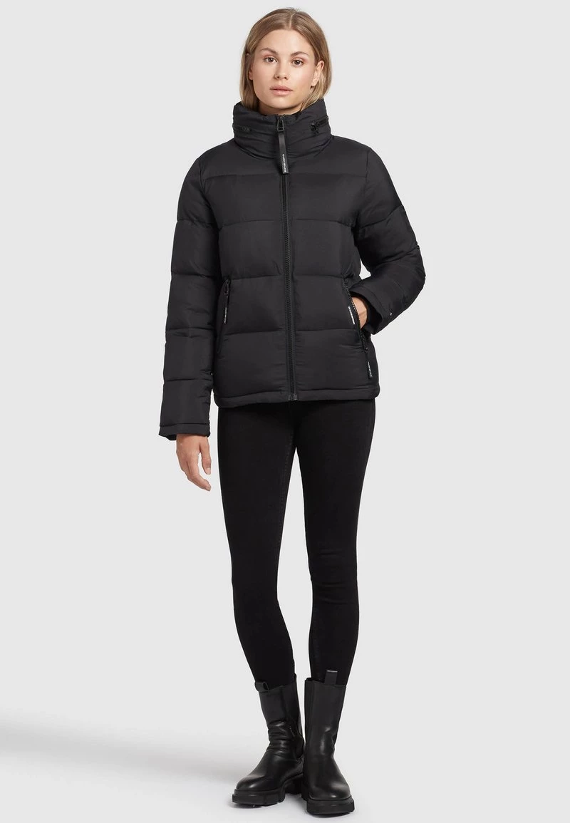 Khujo Femme BLONDIE Veste D'hiver Schwarz 3 Khujo Femme BLONDIE Veste D'hiver Schwarz