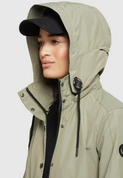 Khujo SMILLA Parka Graugrün Femme -Khujo Soldes 8e30b1cc06a24c4ba7117d7e500dc60d