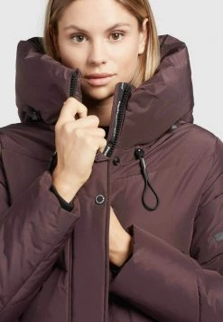 Khujo Femme JORDIS Veste D'hiver Weinrot -Khujo Soldes 8e9ab7869bd74d5385233f0ad8e9e0a8