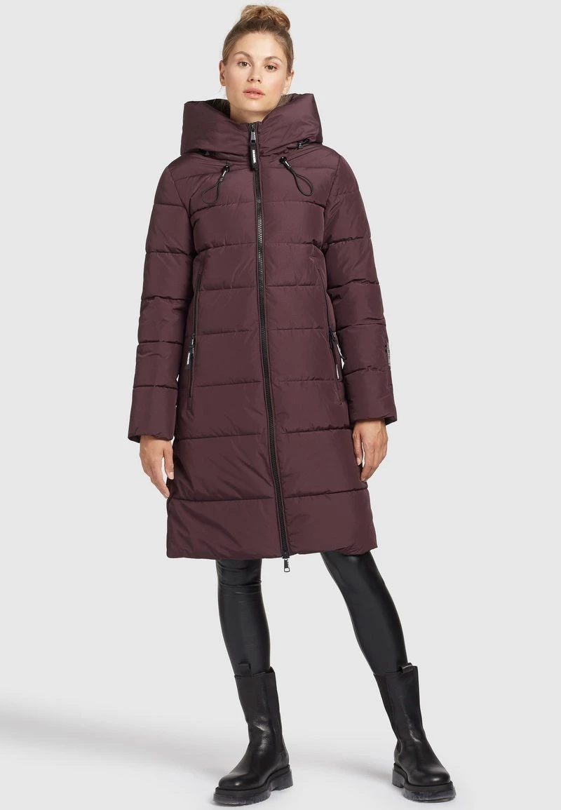 Khujo JILIAS Veste D'hiver Weinrot Femme 4 Khujo JILIAS Veste D'hiver Weinrot Femme – Image 2