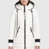 Khujo Femme SHINE2 STRUCTURED Veste D'hiver Naturweiß -Khujo Soldes 902b302714fe4869a01df691685a4448