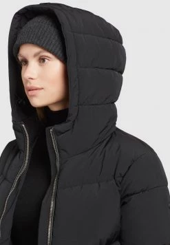 Khujo Femme BINE Veste D'hiver Schwarz -Khujo Soldes 9188bb590a12491bb2321f78095e0f4e