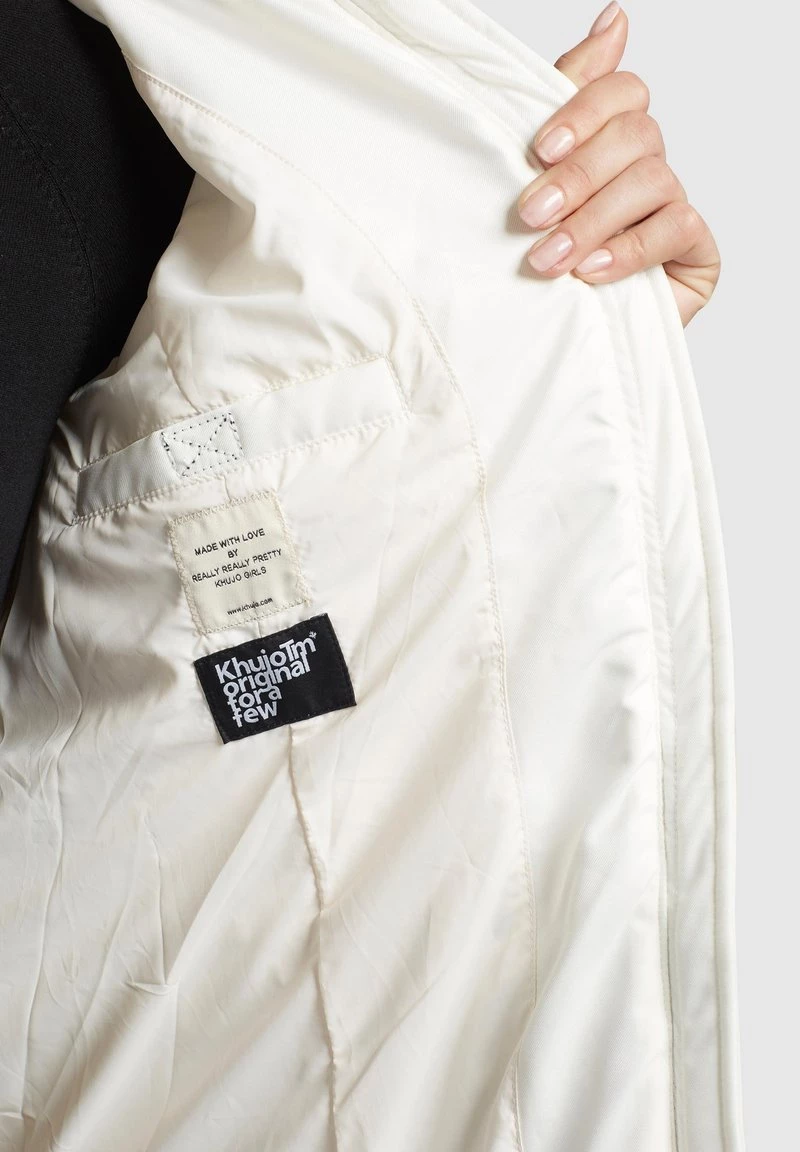 Khujo TWEETY PRIME5 Veste Mi Saison Naturweiß Femme 10 Khujo TWEETY PRIME5 Veste Mi Saison Naturweiß Femme – Image 8