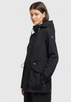 Khujo FELINA Veste Imperméable Schwarz Femme -Khujo Soldes 924667ad133c4bc8bd326bcaa44def1b
