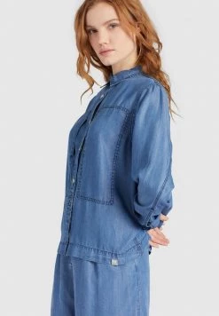 Khujo Femme ESAIA Chemisier Denim Blue 17 Khujo Femme ESAIA Chemisier Denim Blue -Khujo Soldes 928a6659e6e0456aadafbdb62755f1b0