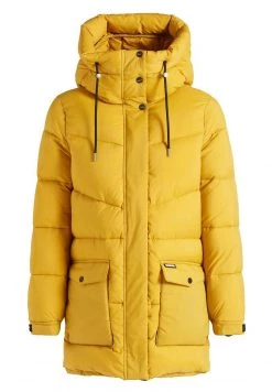 Khujo Femme SELANIE Veste D'hiver Gelb -Khujo Soldes 92b2b78ebbc74b63a431d60cd985c839