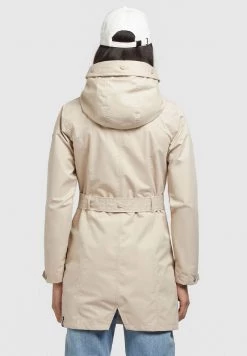 Khujo LAUREN Trench Hellbeige Femme -Khujo Soldes 92b5fe363ff2426b8dd6f04d424b2c60