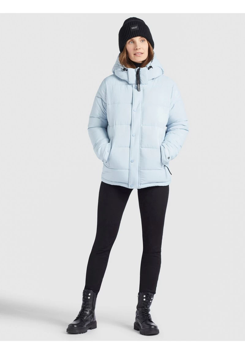 Khujo Femme GERDA MATT Veste D'hiver Hellblau 4 Khujo Femme GERDA MATT Veste D'hiver Hellblau – Image 2