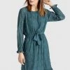 Khujo Femme MEDUSA Robe De Jour Grün -Khujo Soldes 935b873dfda94592b79baf44c1631de5