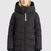 Khujo Femme NAVASSA Veste D'hiver Schwarz -Khujo Soldes 95ecb576ab7c4a9392a6ee2fd5db7043