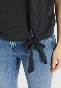 Khujo AURELIA T Shirt Imprimé Dunkelgrau Meliert Femme -Khujo Soldes 9624858a17364ffd8951e232db36fe70