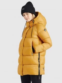 Khujo Femme NIDALEE Veste D'hiver Gelb -Khujo Soldes 96c5075d8aec4a8ba7015b660c0511b4