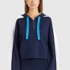 Khujo Femme ZENGINA Sweat à Capuche Blue/white 1 Khujo Femme ZENGINA Sweat à Capuche Blue/white -Khujo Soldes 975f71c28d0b4b5eb8924fe7c852da04